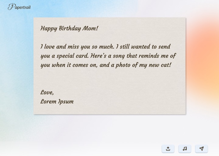 papertrail – screenshot 2