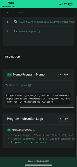 mediQuack – screenshot 2