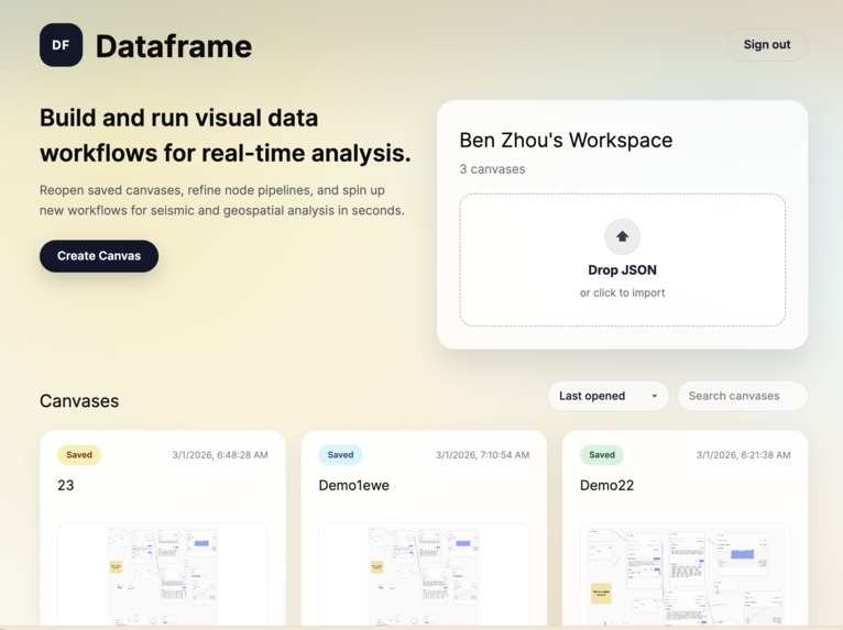 DataFrame – screenshot 1