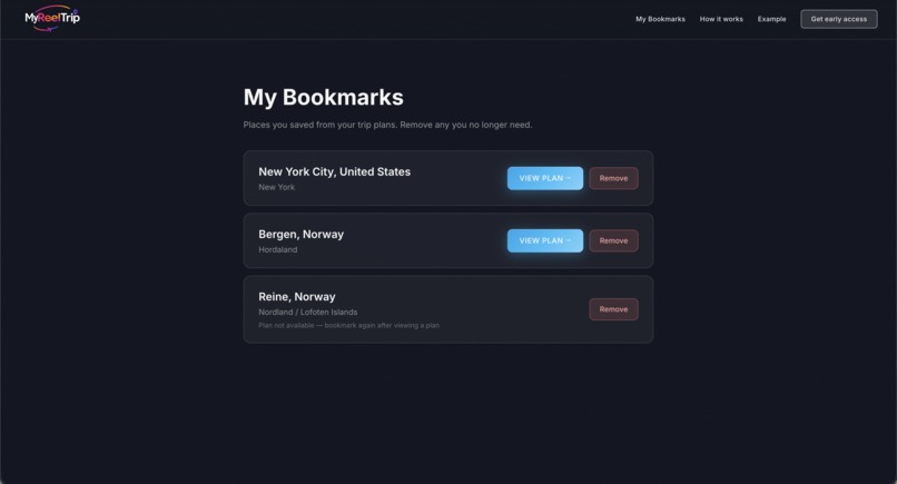MyReelTrip – screenshot 8