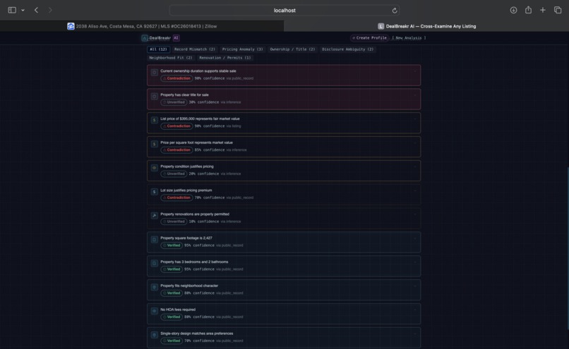 DealBreakr AI – screenshot 2
