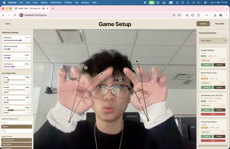 Hand Tiles – screenshot 1