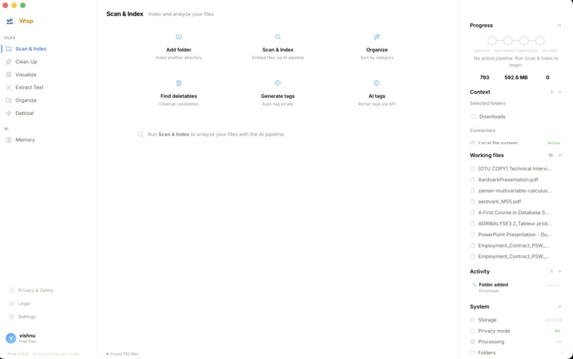 Wisp – screenshot 2