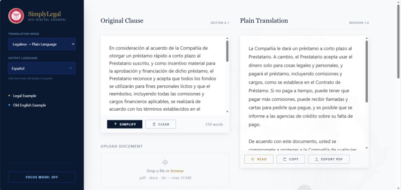 SimplyLegal – screenshot 4