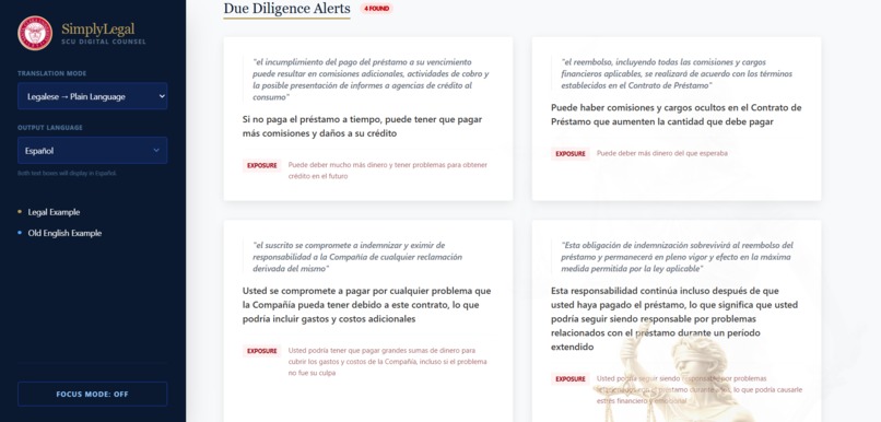 SimplyLegal – screenshot 5