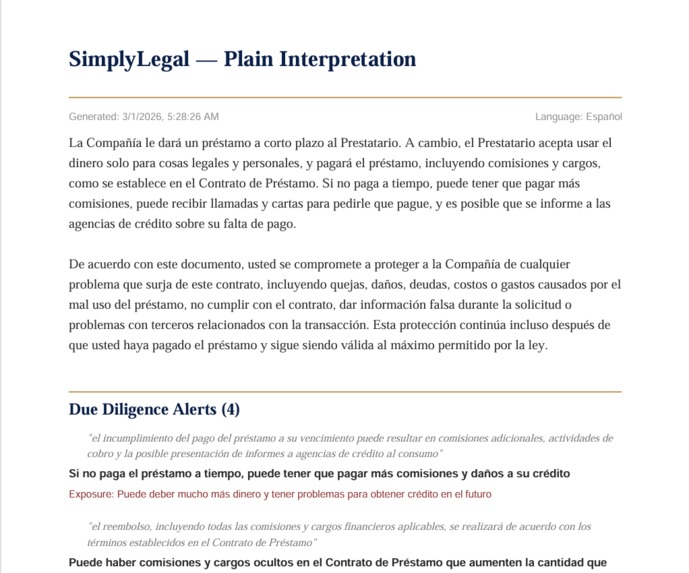SimplyLegal – screenshot 6
