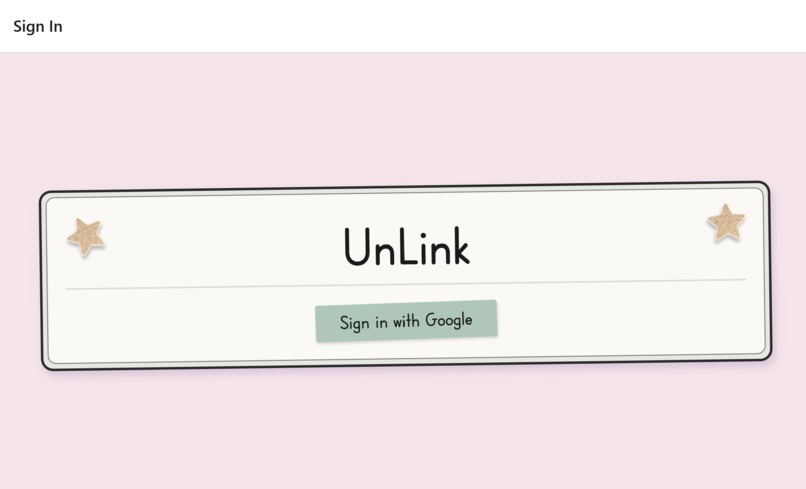 UnLink – screenshot 1