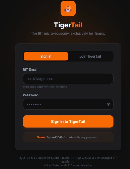 TigerTrail – screenshot 1