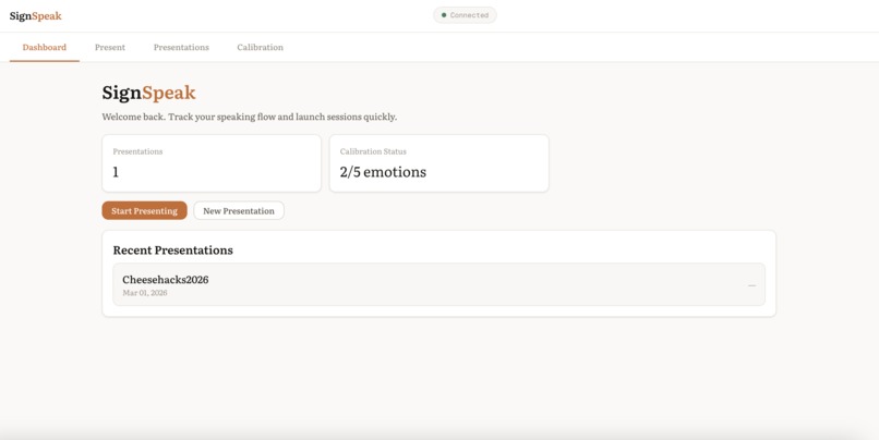 SignSpeak – screenshot 2