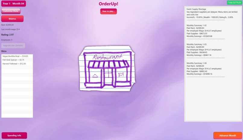 Order Up - Restaurant Simulator – screenshot 2
