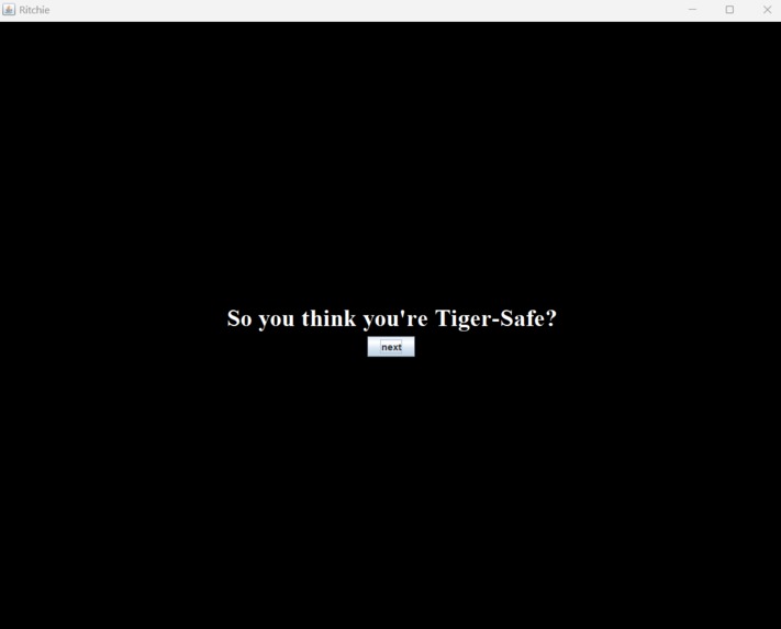 RITchie's Cybersafe Adventure – screenshot 1