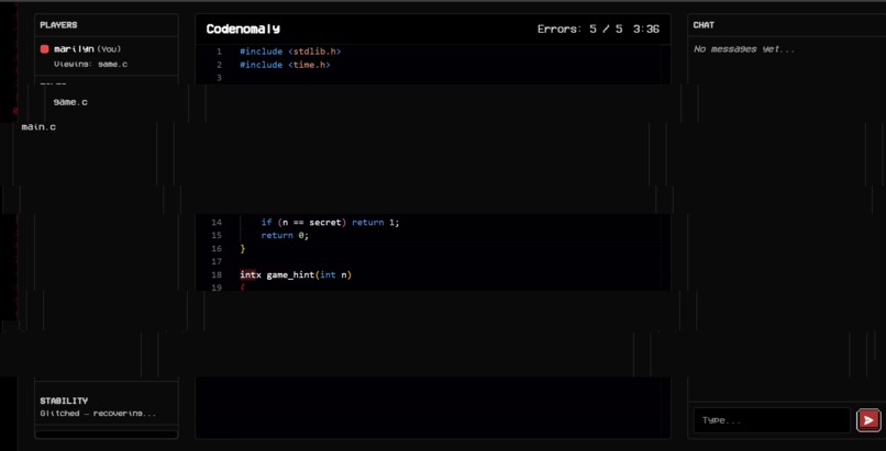 Codenomaly – screenshot 7