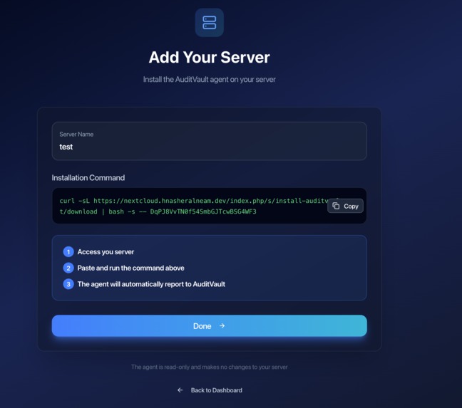 AuditVault – screenshot 4