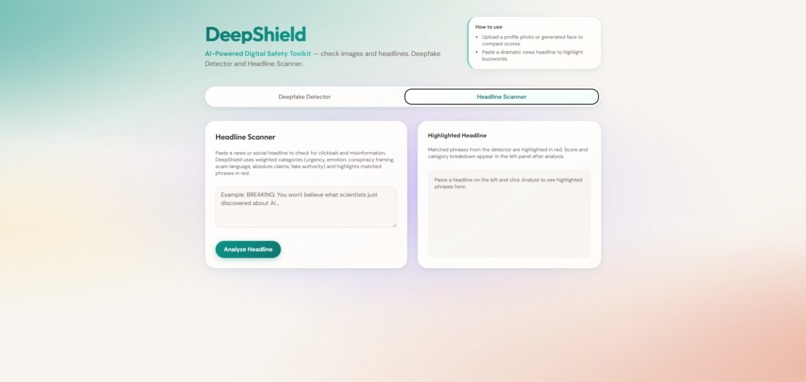 DeepShield – screenshot 1