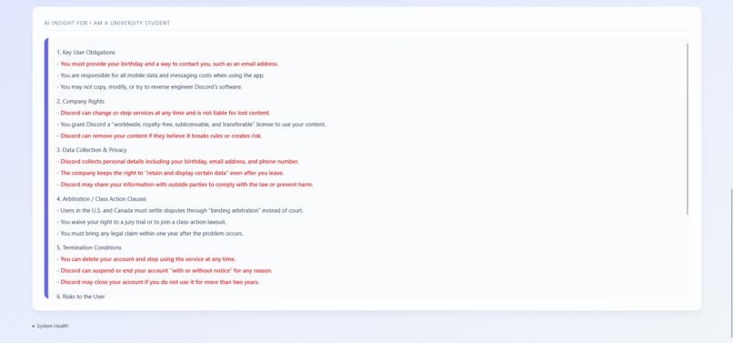 PolicyLens – screenshot 3