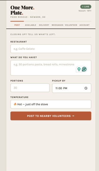 One More Plate – screenshot 1