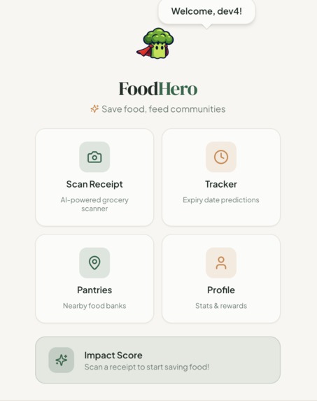 FoodHero – screenshot 1