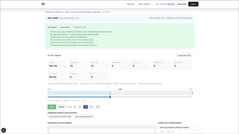 SF (Student Fingerprint) – screenshot 8