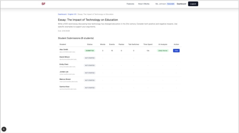 SF (Student Fingerprint) – screenshot 7