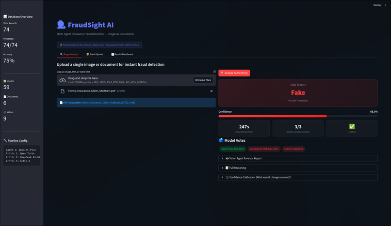 FraudSight AI – screenshot 1