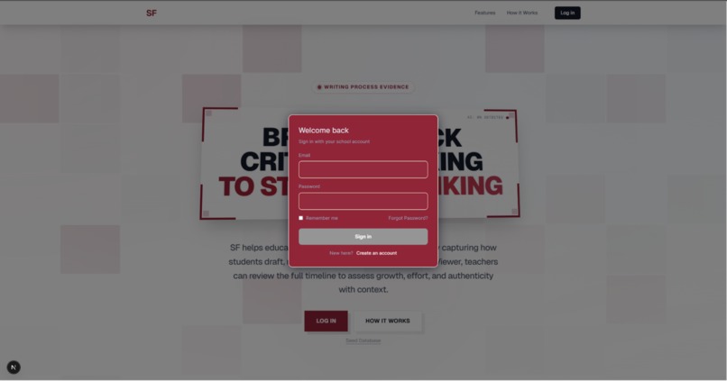 SF (Student Fingerprint) – screenshot 4
