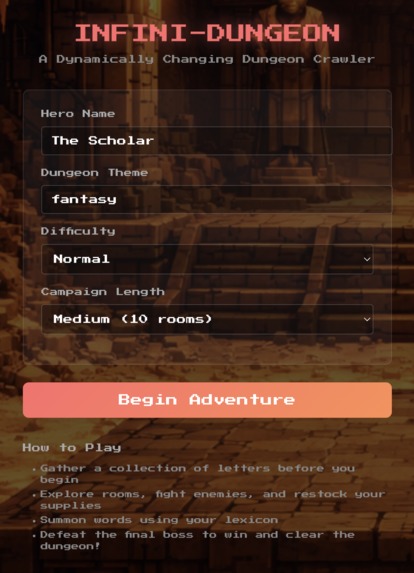 Infini-Dungeon – screenshot 1