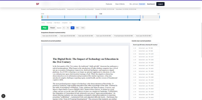 SF (Student Fingerprint) – screenshot 9