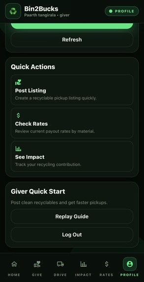 Bin2Bucks – screenshot 3