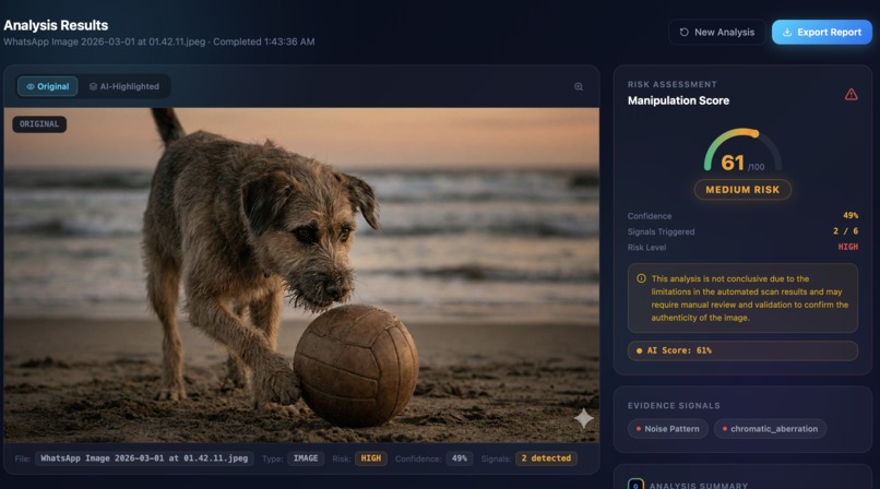 Fraud Lens – screenshot 3