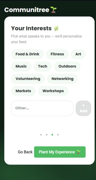 Communitree – screenshot 2