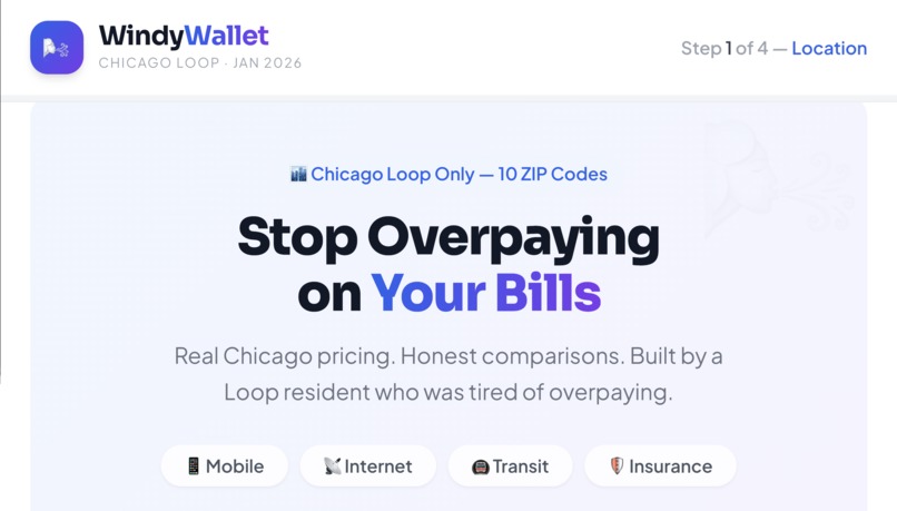Windy Wallet – screenshot 1