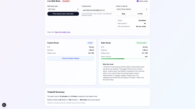 LumiRoute – screenshot 7