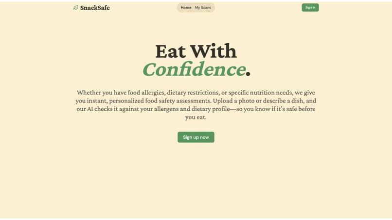 SnackSafe – screenshot 1