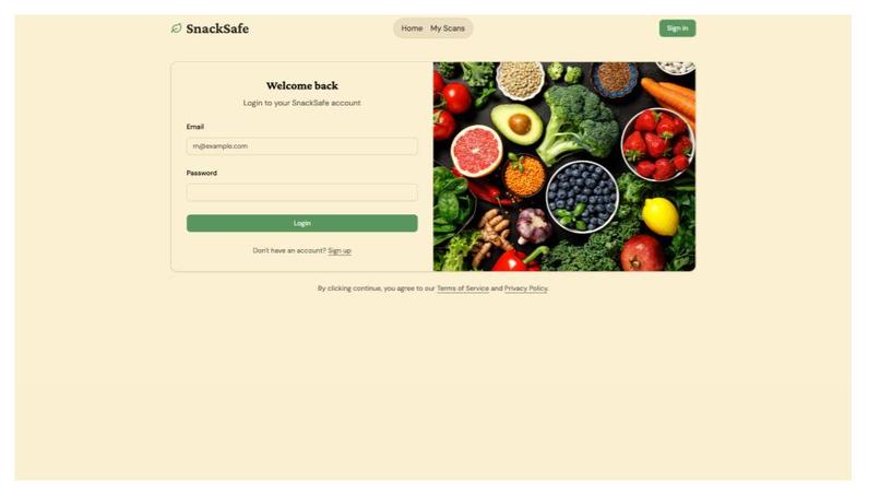 SnackSafe – screenshot 2