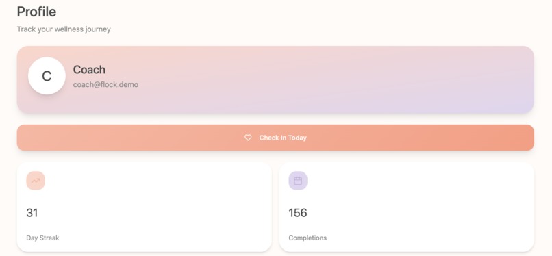 Flock – screenshot 1