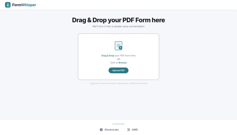 FormWhisper – screenshot 1