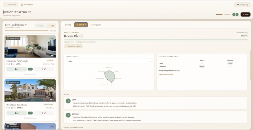 HomeBlend – screenshot 4