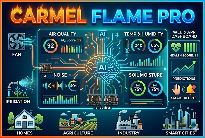 CARMEL FLAME PRO – screenshot 1
