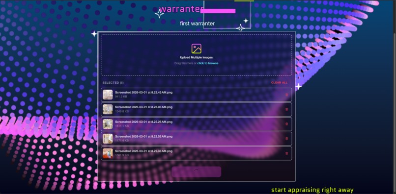 First Warranter – screenshot 6