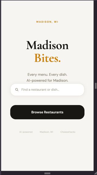 MadisonBites – screenshot 1