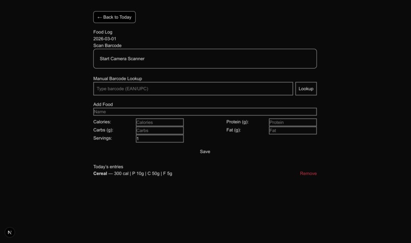 Trainr – screenshot 2