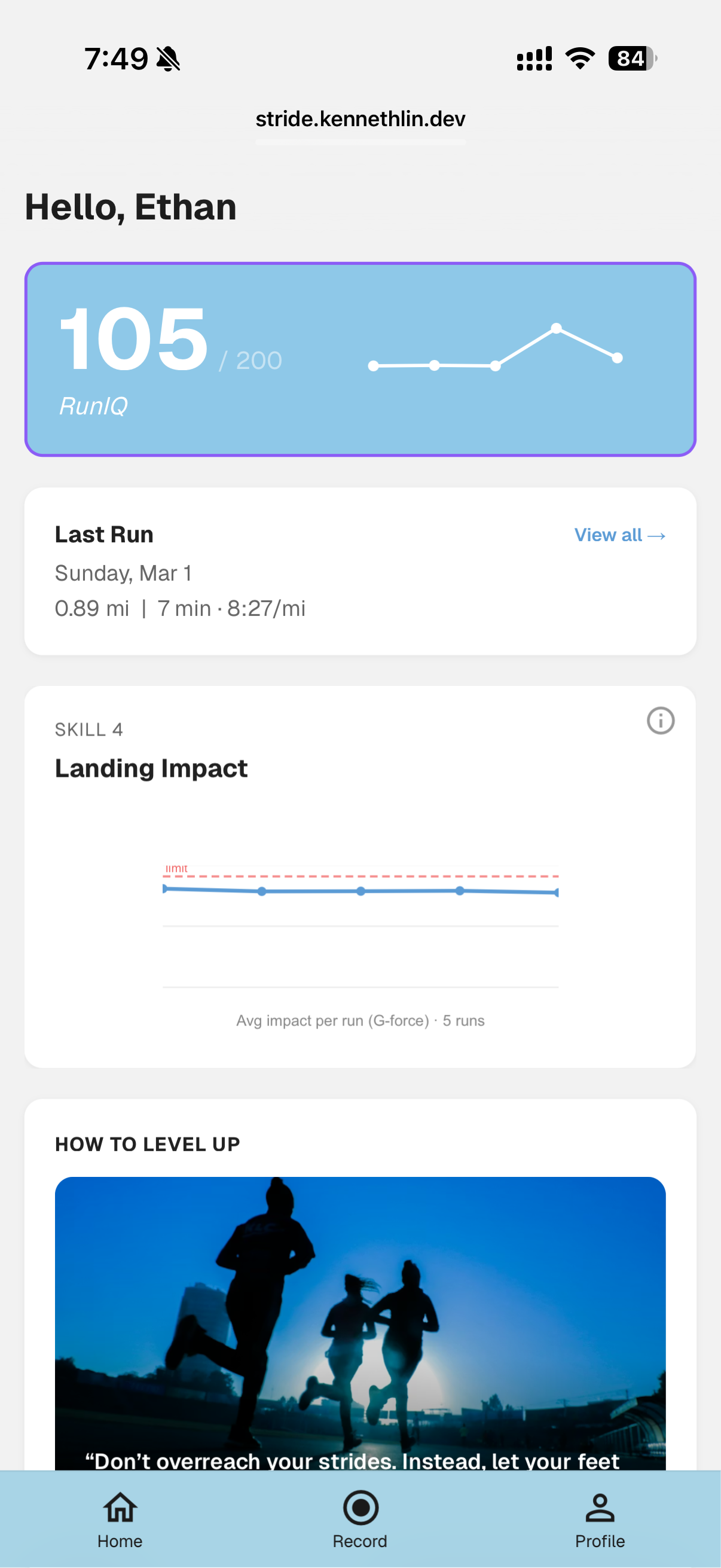 Stride | Devpost