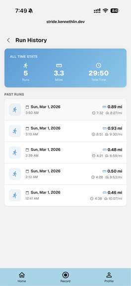 Stride – screenshot 5