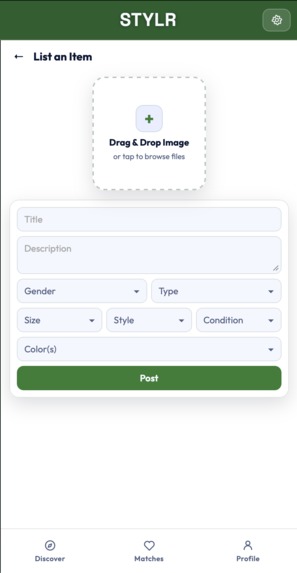 STYLR – screenshot 4