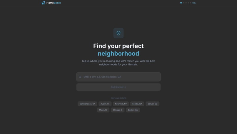 HomeScore – screenshot 1