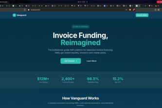 VanGaurd - A decentralized invoice funding platform