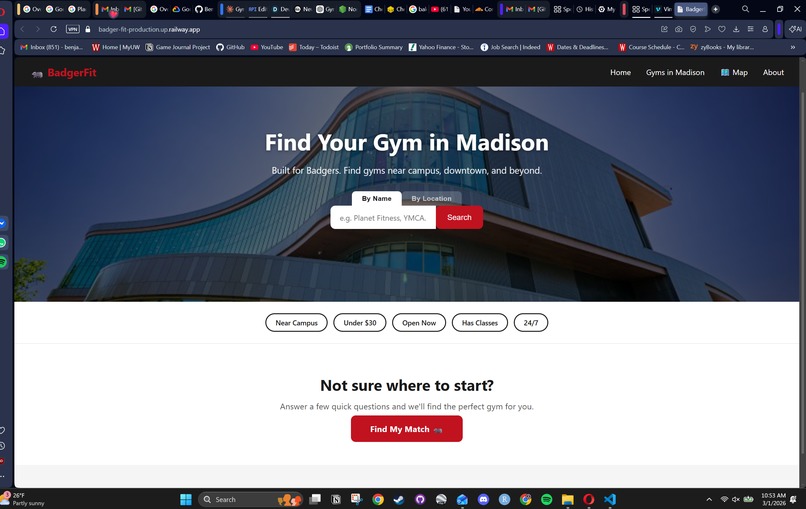 Badger Fit – screenshot 1