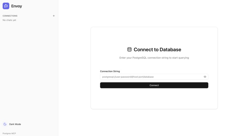 Envoy: AI Postgres Client – screenshot 1