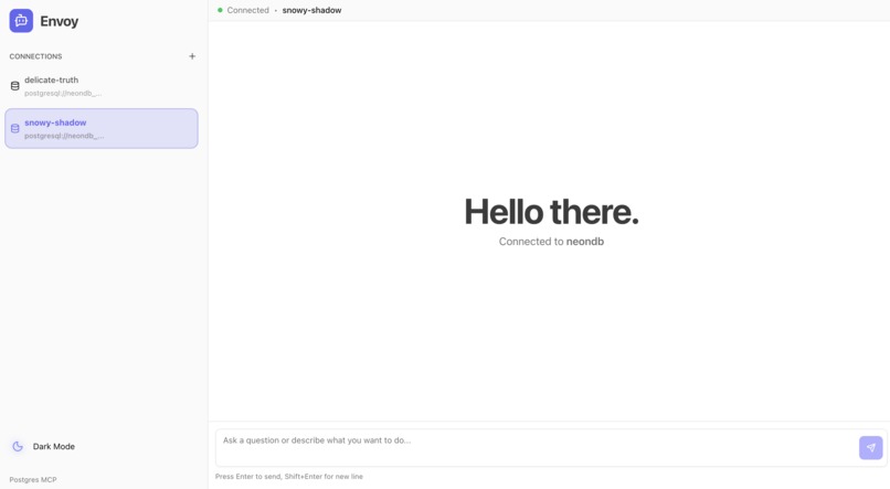 Envoy: AI Postgres Client – screenshot 2