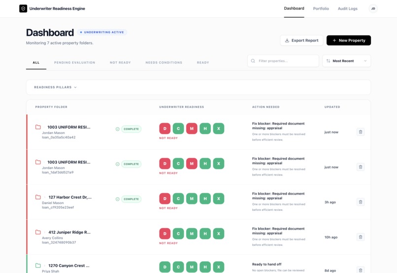 Property Risk Intelligence – screenshot 2